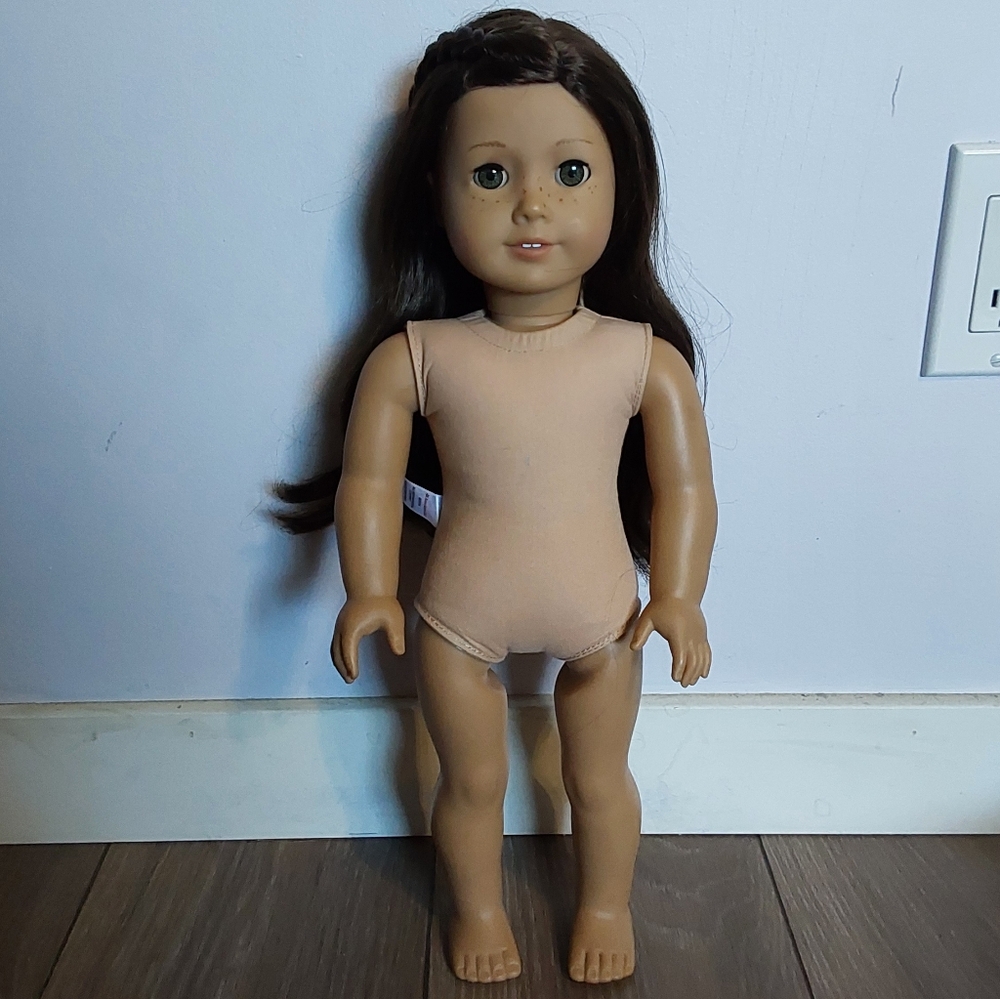 Brown-Haired 18" American Girl Doll